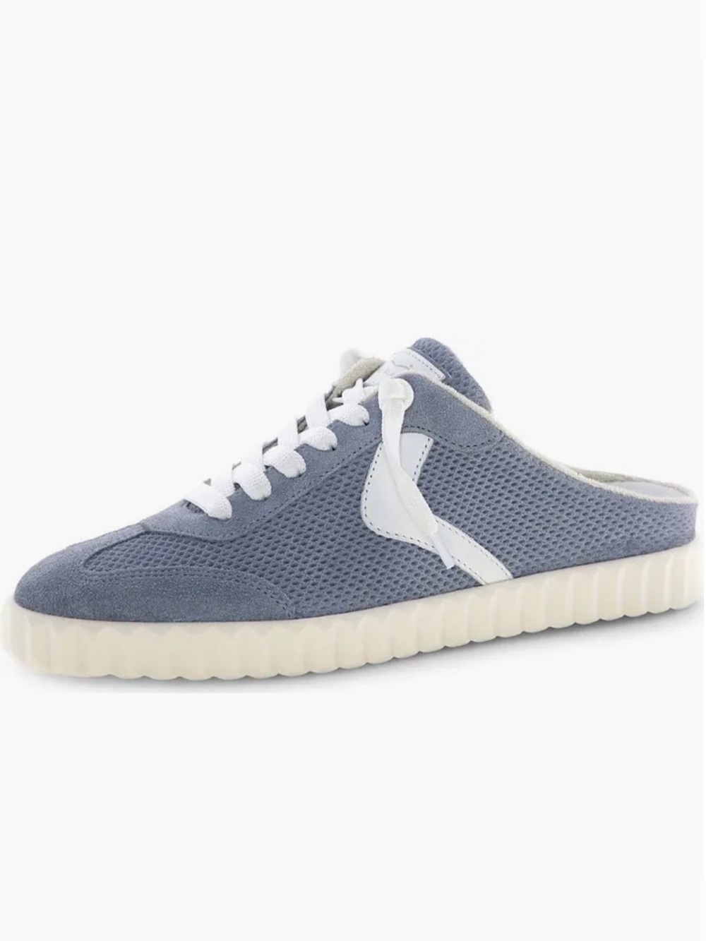 NWT VOILE BLANCHE Ines Sneaker Mule in Cloud Grey